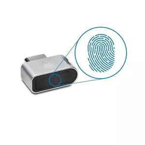 Leidžia biometrinį ir saugos rakto autentifikavimą