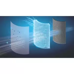 3 filters in 1 for convenience and superior performance