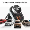 Hands-free kit Awei C-843 Bluetooth 5.0 with FM transmitter, USB and USB-C connections