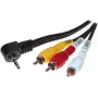 Audio cable ShiverPeaks 98200 — 3.5 mm 4‑pole connector, stereo + microphone