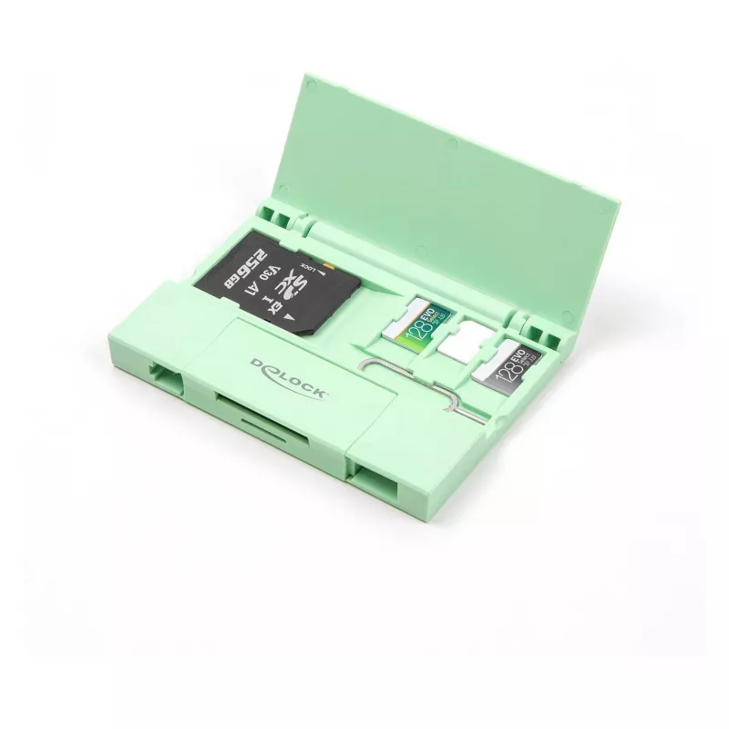 Card Reader DeLOCK 91015 USB 3.2 Gen 1 Type-A/Type-C Mint