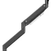 Maclean MC-968 Double Arm Monitor Mount with Gas Spring 17-57 27 kg Heavy Duty Sturdy Full Motion Holder Bracket Max VESA 200x200