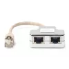 Patch Cable Adapter Digitus CAT 5e shielded 1:1