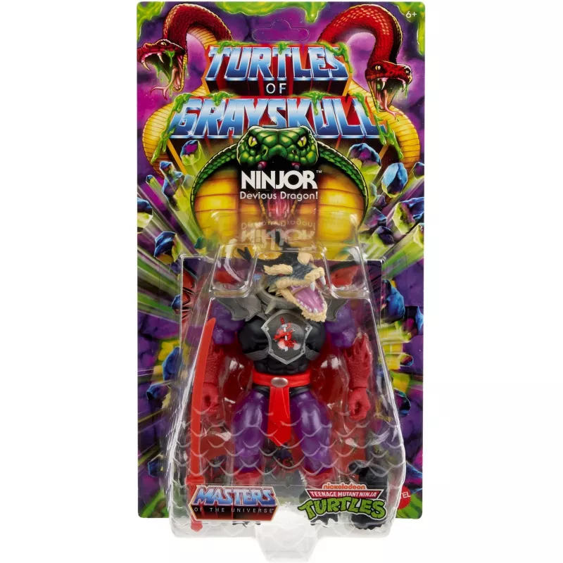 Action figure MATTEL MotU Origins TOG Core Mutated Ninjor collectible figure JBN04