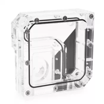 Reservoir Alphacool 15075 Acrylic Black Transparent 120mm