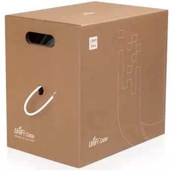 Networking Cable Ubiquiti U-Cable-C6-CMP U/UTP Cat6 305m White