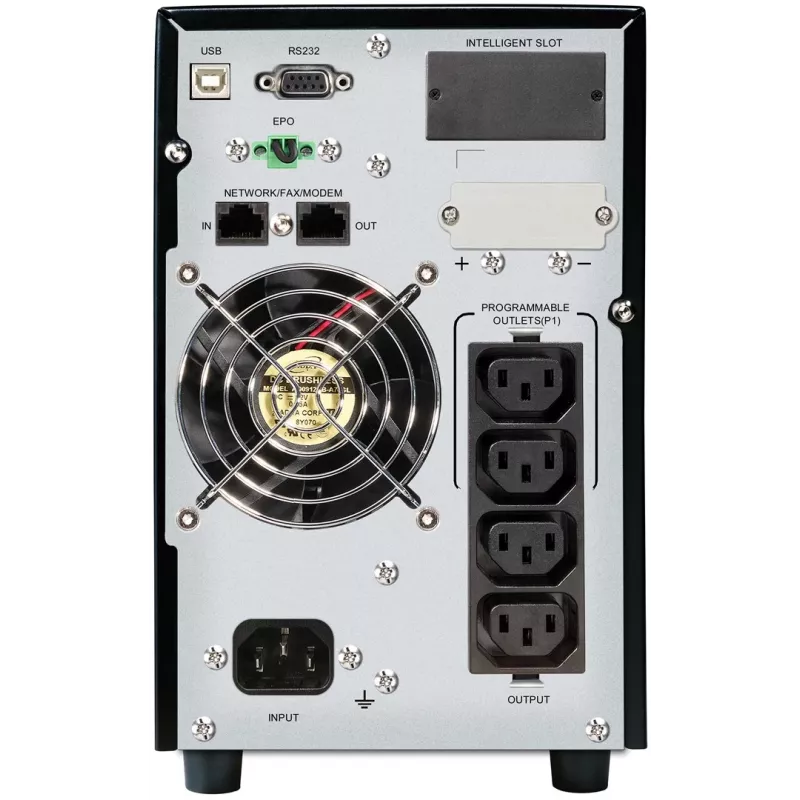 PowerWalker VFI 1000 CG PF1 uninterruptible power supply (UPS) Double-conversion (Online) 1 kVA 1000 W 4 AC outlet(s)