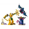 LEGO NINJAGO Arin’s Battle Mech Action Figure Ninja Toy for 4 Plus Year Old Boys Girls & Kids Dragons Rising Set with Arin Minifigure and Mini Kata