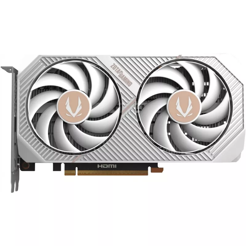 ZOTAC GAMING GeForce RTX 5050 Twin Edge OC 8GB GDDR6 White Graphics Card