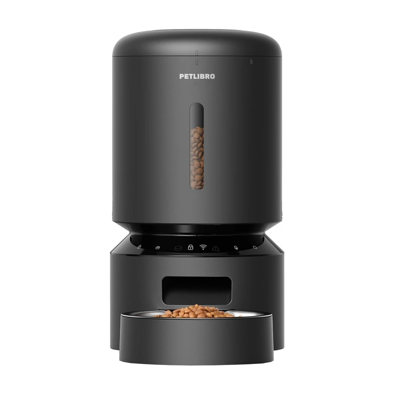 Pet feeder Aptel Petlibro Granary WiFi 5 L — automatic dry food dispenser (black)
