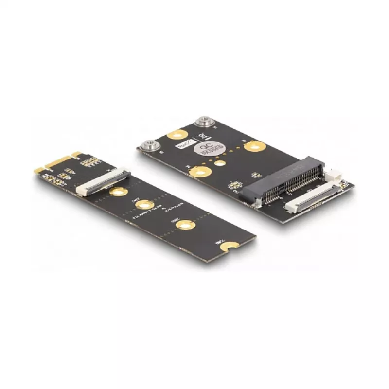 DeLOCK Converter M.2 Key B+M male to Mini PCIe Slot flexible cable
