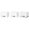 Router MERCUSYS Halo H85X Dual-band Wi‑Fi 6 (802.11ax), 2.4/5 GHz, up to 2402 Mbps, 3 LAN ports, white (3-pack)