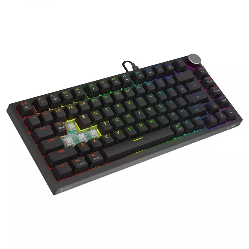 Savio ASTRAL BLACK JADE keyboard Gaming USB QWERTY US International