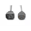 Assmann Mains extension cable. C14 - C13 M/F. 5.0m. H05VV-F3G 1.0 mm². bl (AK-440201-050-S)