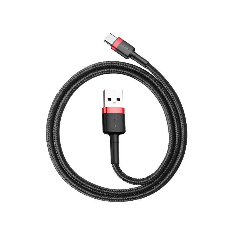 Mobile Phone Cable Baseus Red 1m USB A USB C