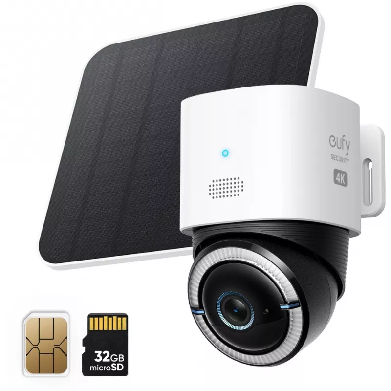 WRL CAMERA S330 4G LTE/WHITE T86P2321 EUFY