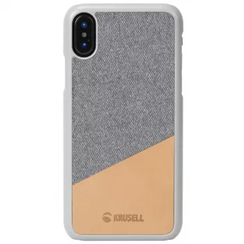 Cover Krusell Tanum iPhone X/XS 14.7 cm (5.8 inch) Beige