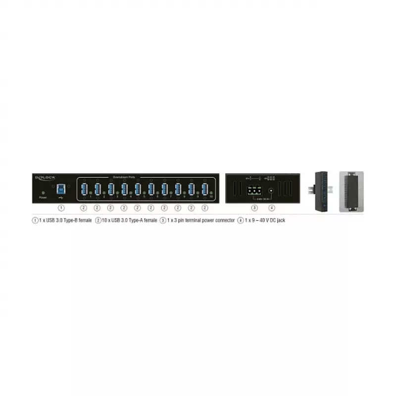 USB Hub DeLOCK 63919