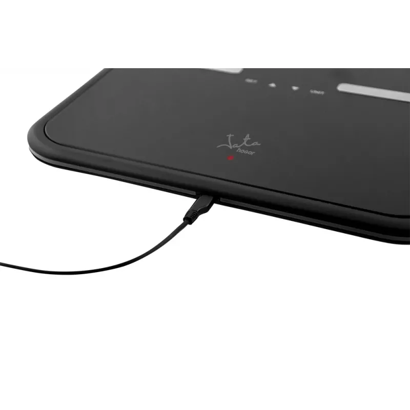 Electronic personal scale JATA 538 Rectangle Black