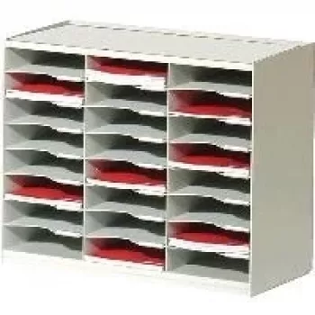 Sortation station Paperflow Evolution 802.02 — 24 compartments, grey
