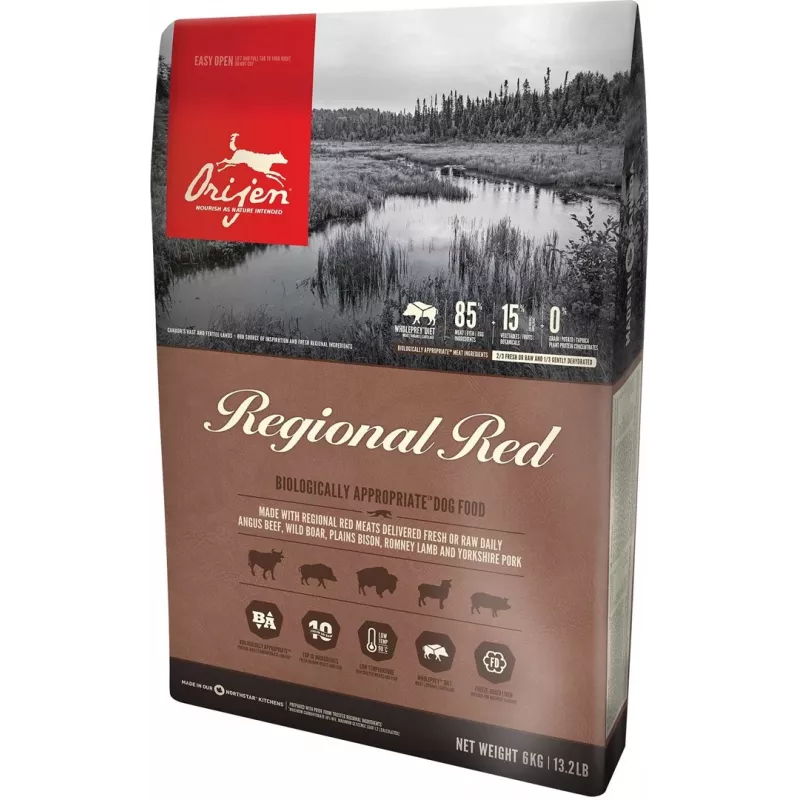 ORIJEN Regional Red - dry dog food - 6kg