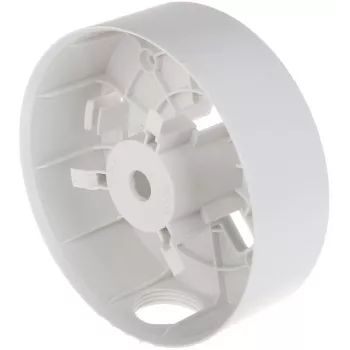 Junction box Hikvision DS-1280ZJ-PT3 — white, universal mount, Ø12 cm, height 40.5 mm, max load 2 kg