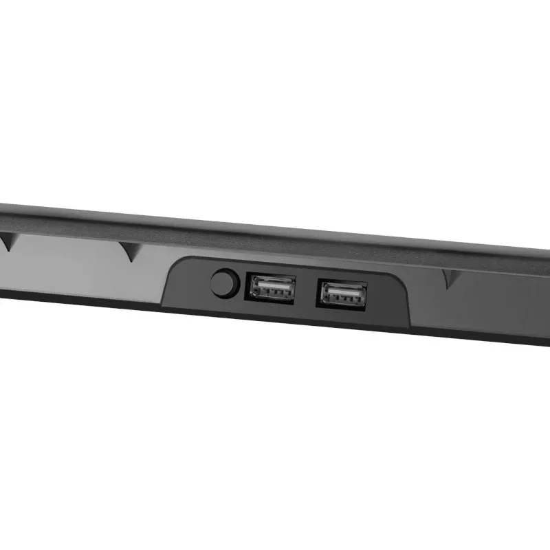 Notebook cooling pad DEFENDER NS-503 for 43.2 cm (17 inch) laptops, 2 fans, USB powered, black