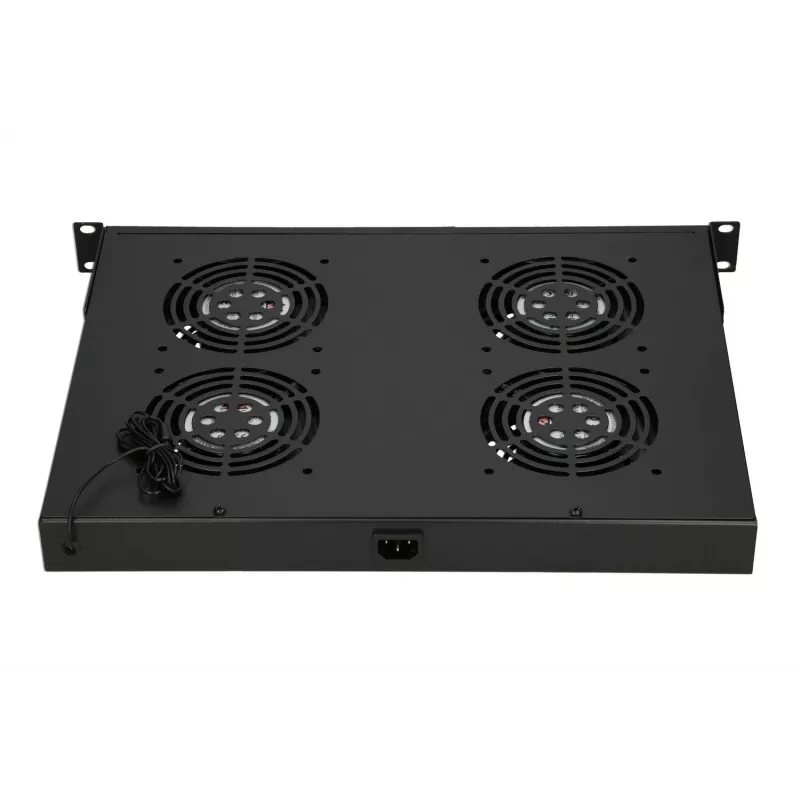 Fan panel Extralink 19 inch 4 fans with thermostat