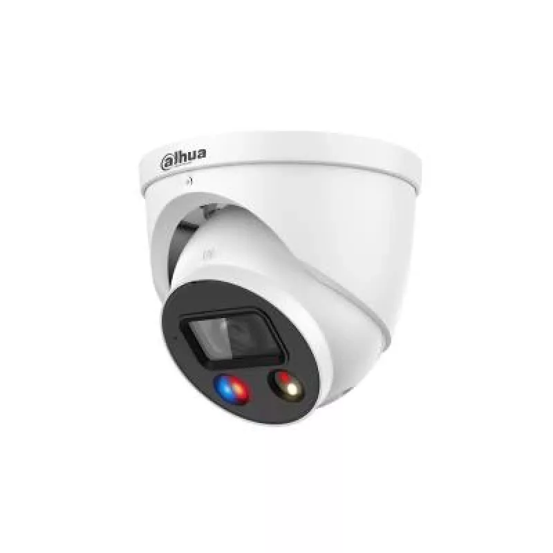 Turret IP security camera DAHUA IPC-HDW3549H-AS-PV-0280B-S5 — Outdoor, Ceiling mount, 5 MP (2960×1688), Wired, PoE, White