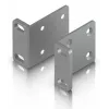 Mounting kit Ubiquiti UACC-Rack-Ear-1U Grey Galvanized steel