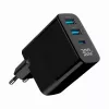 Gembird TA-UC-PDQC30LCD-BK-02 mobile device charger Universal Black AC Fast charging Indoor