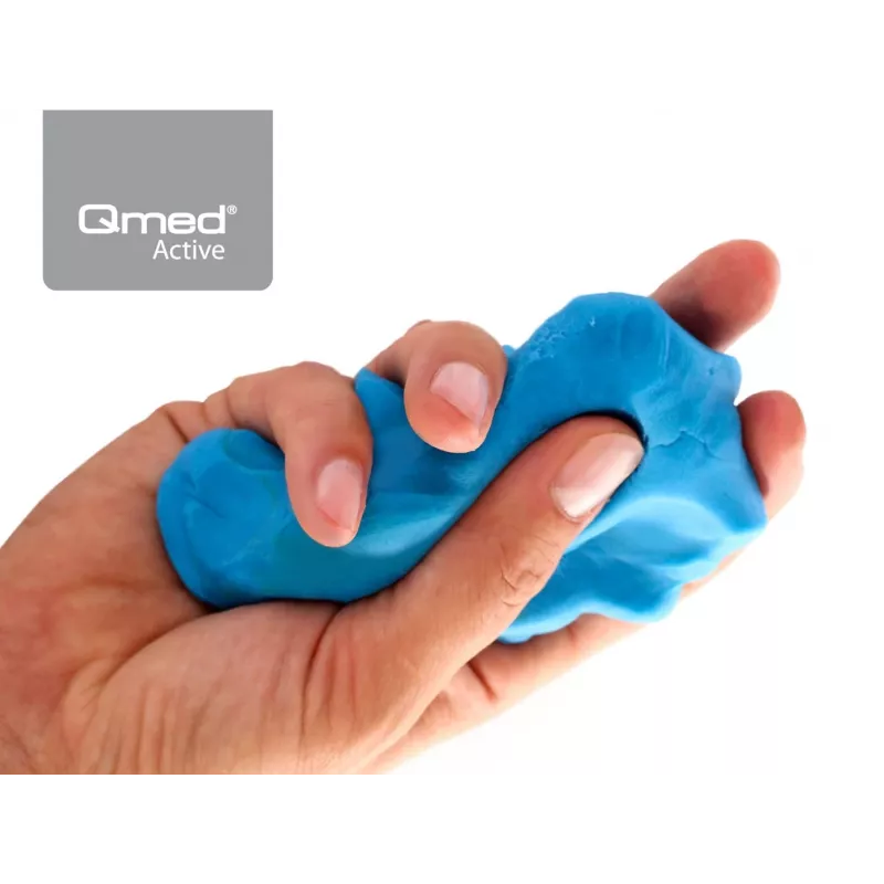 Blue therapy putty for hand and finger rehabilitation