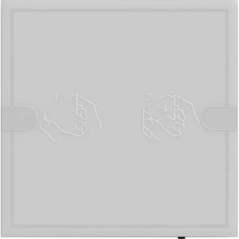GIRA Pushbutton Sensor 4 Comfort 1x KNX TS4 Anthracite 5001028