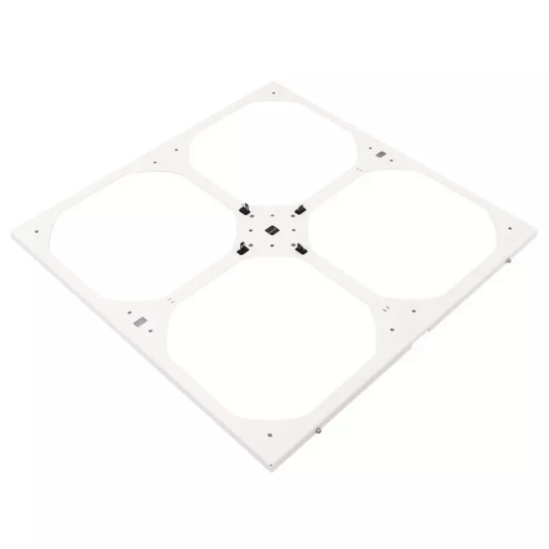 Radiator fan frame Watercool MO-RA IV 400 — compatible 200 mm fans, white