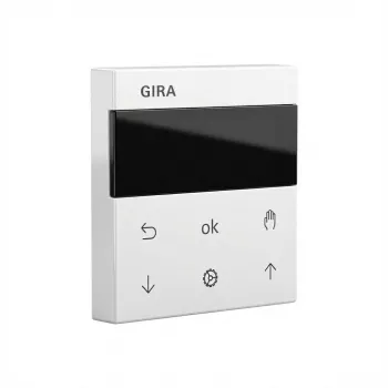 Wall timer switch Gira S‑3000 536603 for blinds and switching, System 55, pure white