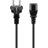 Goobay IEC Cord 5 m Black Power Plug Type F IEC C13 H05VV-F3G