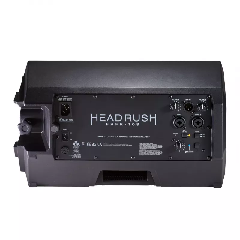 Guitar column HEADRUSH FRFR-108 MK2, 8 inch woofer, 200W total output, Bluetooth 5.0, XLR/TRS combo inputs