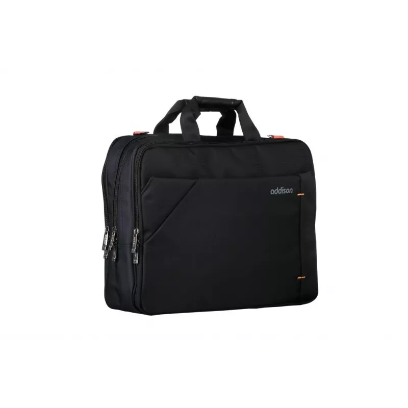 Addison 305014 notebook case 35.8 cm (14.1) Toploader bag Black