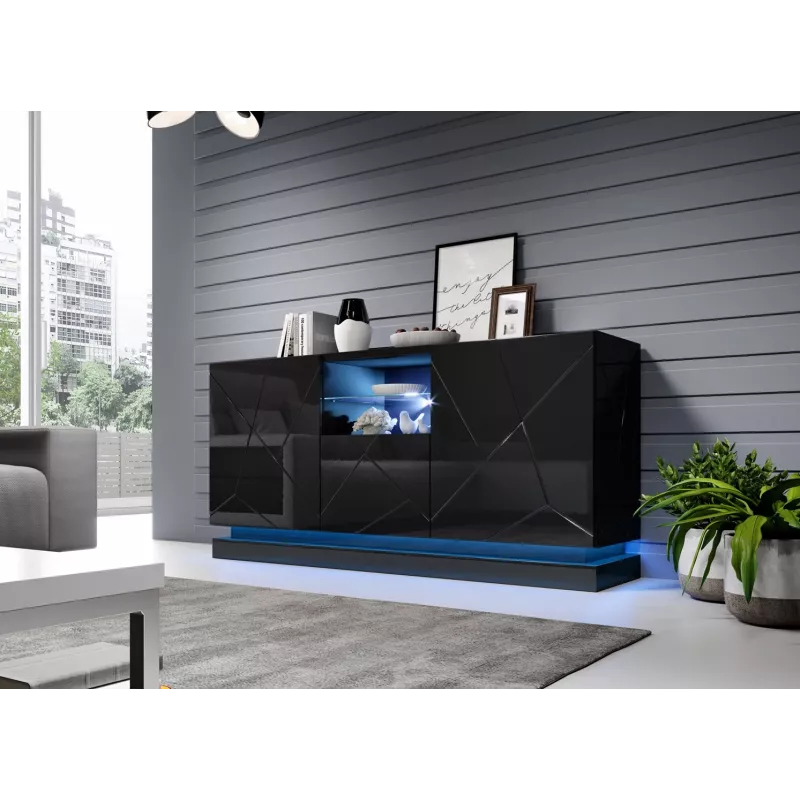 Lighting dresser QIU 2D1K blue