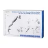 Monitor Mount LogiLink BP0042 81.3 cm (32 inch) Desk Aluminium