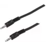 Audio cable 3.5mm Bachmann 918.010 1.5m Black
