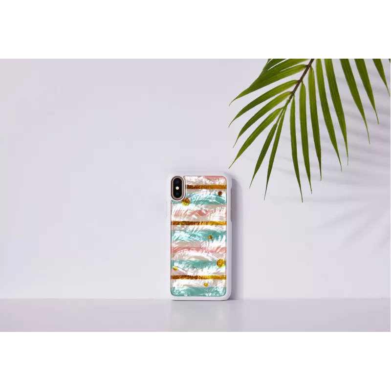 Smartphone case iKins for iPhone XS / iPhone XS Max — pop mint black