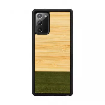 Protective phone case Man and Wood Galaxy Note 20 — bamboo forest black