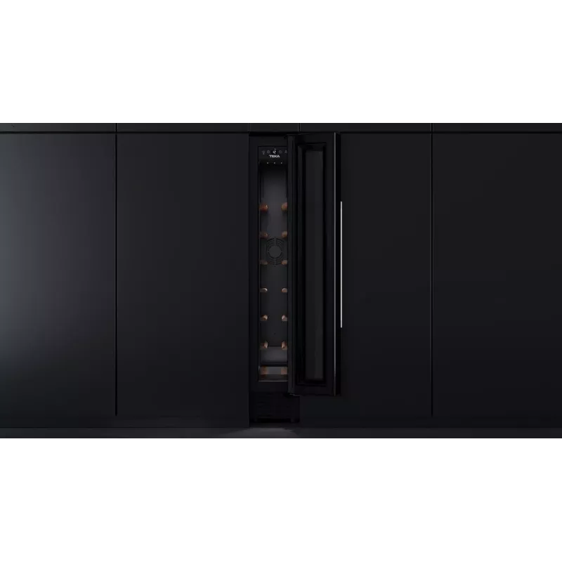 Teka RVU 10008 GBK Thermoelectric wine cooler Built-in Black 8 bottle(s)