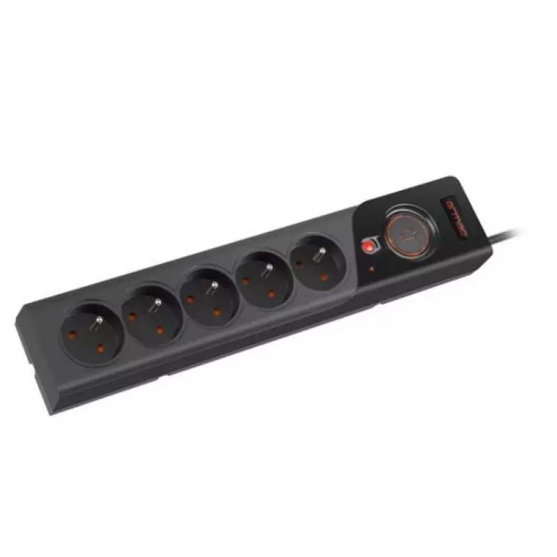 POWER STRIP ARMAC Z5 3M 5X 230V PL 10A CABLE ORGANIZER BLACK