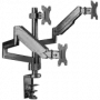 Monitor desk mount ONKRON G280-B for 33–81.3 cm (13 inch–32 inch) screens, clamp/grommet, up to 24 kg, VESA 75x75–100x100