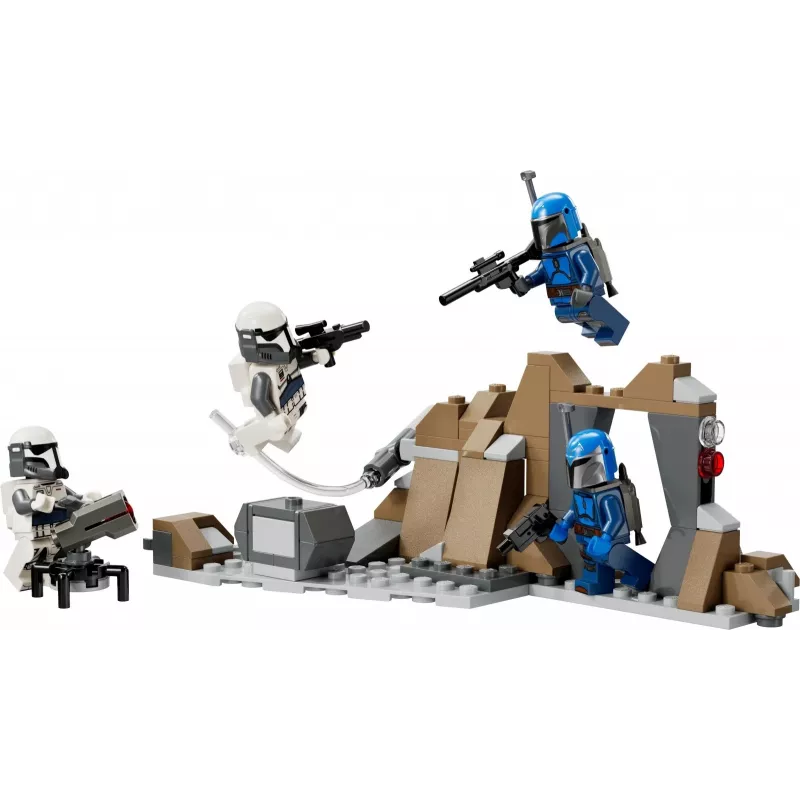 Construction toy LEGO Star Wars Ambush on Mandalore Battle Pack 75373 — 4 minifigures, 109 pieces, age 6+