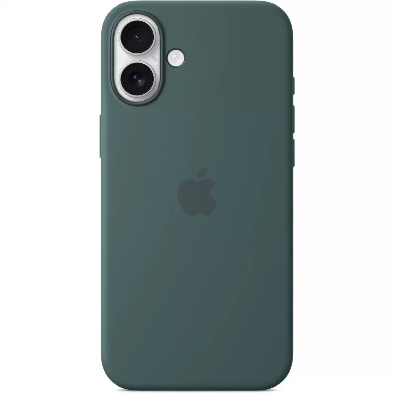 Apple iPhone 16 Plus Silicone Case with MagSafe - Lake Green