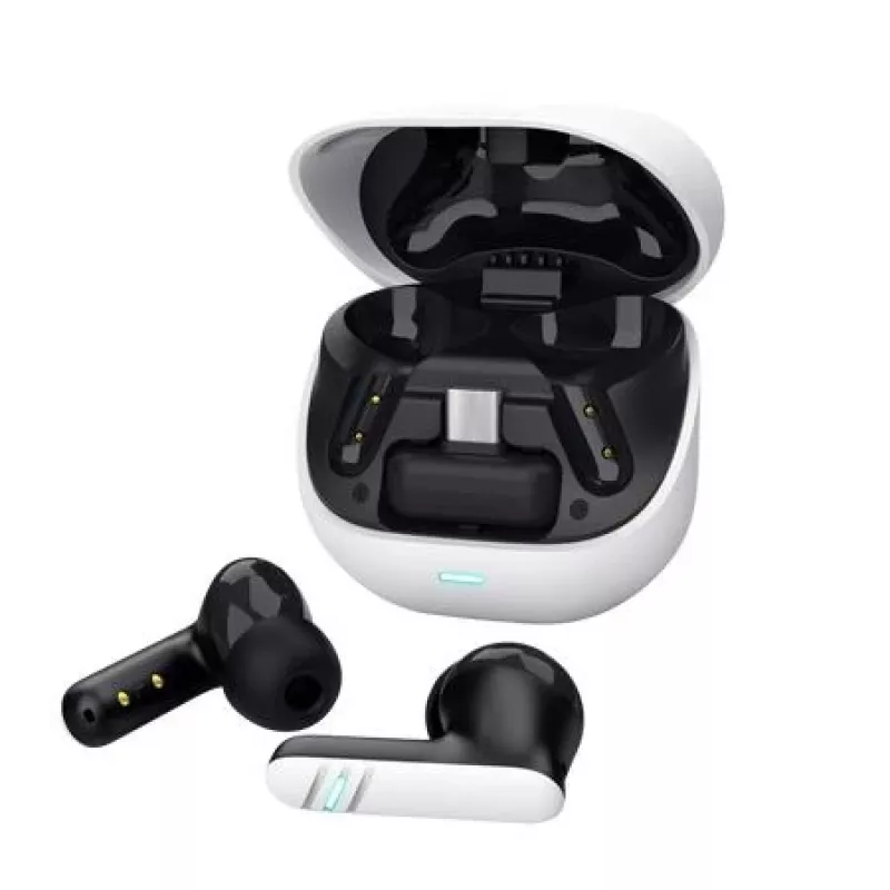 Trust GXT 409 Oxxie Wireless gaming earphones - White, True Wireless Stereo (TWS), 100 - 10000 Hz, Gaming, 44 g, Headset, White