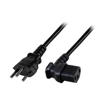 EFB-Elektronik Power Lead Swiss Type 12 - C13 90°, black, 1,8 m, 3 x 0,75 mm² Manufacturer: EFB Elektronik (EK483.1,8V2)